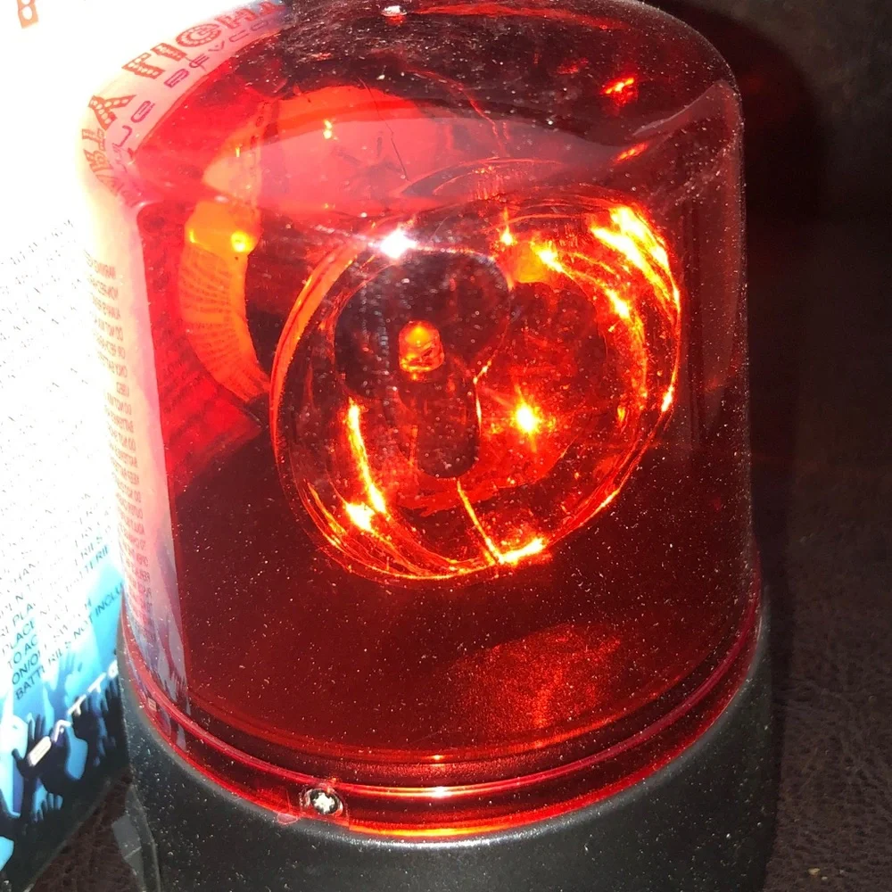 Red Party Light Spinning Beacon - Home Party Supplies